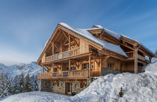 Villard-Reculas Ski Chalet | Chalet Lodge Oberig Exclusive 5 * ski-in ski-out, with Sauna, Hammam, Cinema,