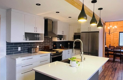 Amherst Ski Chalet | Chalet Lunord - Lake View and Access - Spa - Near Mont Tremblant