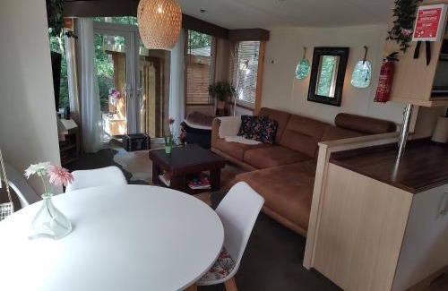 Vledder House | Chalet met veranda aan bosrand