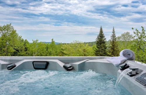 Saint-Alphonse-Rodriguez House | Chalet Neuf Avec Spa - Horizon Des Coteaux