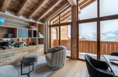 Saint-Maximin Ski Chalet | Chalet neuf avec piscine, sauna et proche des pistes à Courchevel Village - FR-1-562-49