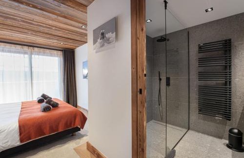 Saint-Maximin Ski Chalet | Chalet neuf avec piscine, sauna et proche des pistes à Courchevel Village - FR-1-562-49
