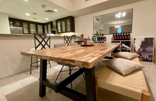 Doha Ski Chalet | CHALET ON THE BEACH