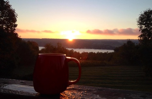 Town of Jerusalem Ski Chalet | Chalet overlooking Keuka Lake in the heart of Wine Country