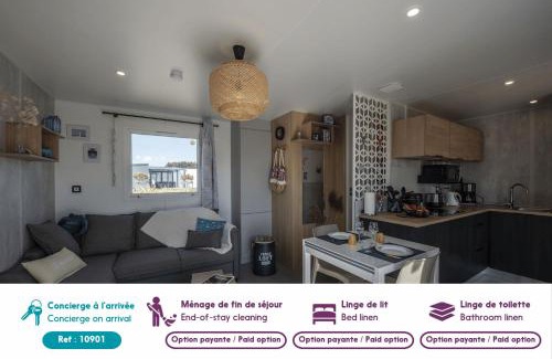 Bretignolles-sur-Mer Ski Chalet | Chalet pour 4 dans un Domaine avec piscine