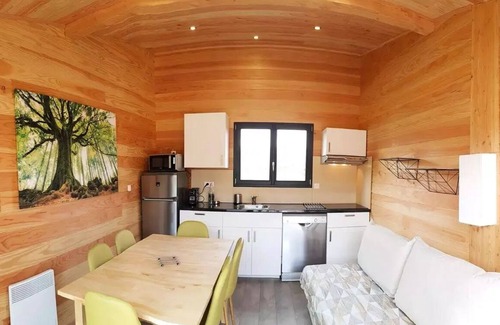 Martres-Tolosane Ski Chalet | Chalet Premium Ecolochic Spa 6 bis 8 Personen - 6 Pers. im Preis enthalten