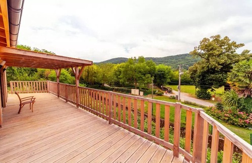 Martres-Tolosane Ski Chalet | Chalet Premium Ecolochic Spa 6 bis 8 Personen - 6 Pers. im Preis enthalten