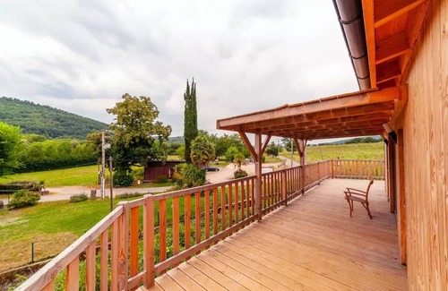 Martres-Tolosane Ski Chalet | Chalet Premium Ecolochic Spa 6 bis 8 Personen - 6 Pers. im Preis enthalten