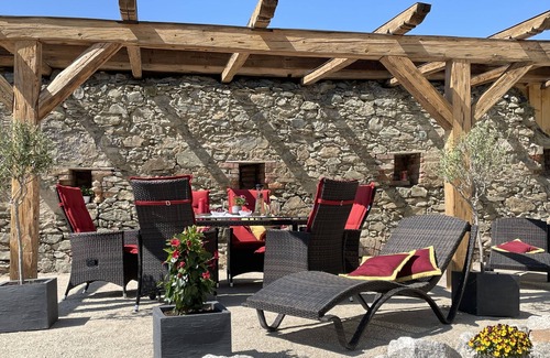 Feilitzsch Ski Chalet | Chalet vacation apartment "Ährenglück", 70 sqm & wellness/fitness/sauna - Bergrödelhof
