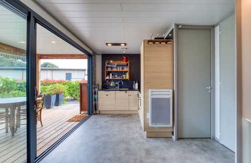Pomerols House | Chalet with Shared Indoor Pool, Terrace and Air Conditioning - Pomérols