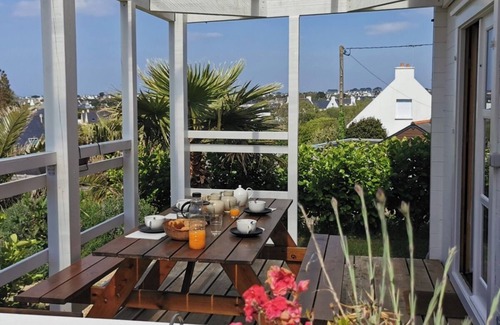 Plouarzel Ski Chalet | Chalets de Kerescar: view of the Iroise Sea, beaches 150 m away