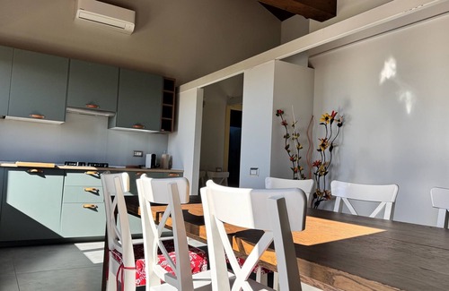 Misano Monte Ski Chalet | ChaletSoleLuna sea view, Italian Villa, Riccione Misano, Pet Friendly!