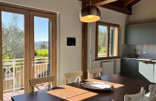 Misano Monte Ski Chalet | ChaletSoleLuna sea view, Italian Villa, Riccione Misano, Pet Friendly!