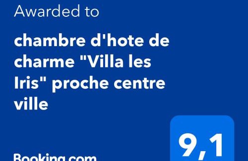 Nord Bed & Breakfast | chambre d'hote de charme "Villa les Iris" proche centre ville