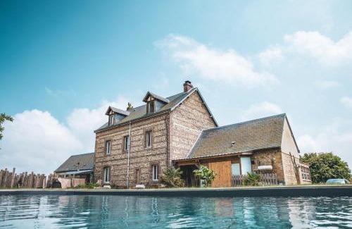 Octeville-sur-Mer Bed & Breakfast | Chambre dHôtes GALET EN LIN dans Ecolodge ENTRE MER & CAMPAGNE
