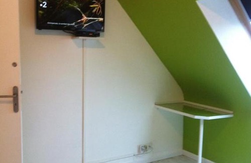 Plaine-Haute House | Chambre double + lit Bébé