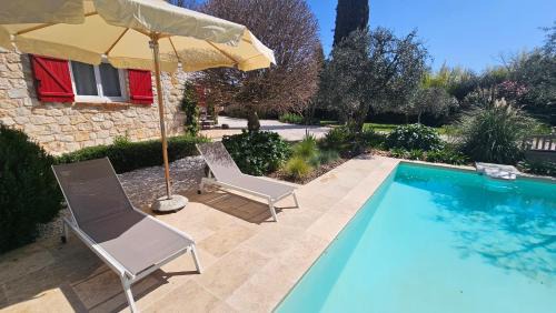 Saint-Cezaire-sur-Siagne House | Chambre d'Hôtes "Fragonard" Jardin et Piscine