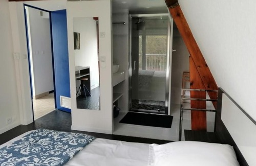 Saint-Roch House | Chambre indépendante dans un parc