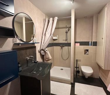 La Wantzenau House | chambre privative au rez de jardin dans villa
