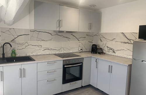 Moussy-le-Vieux Apartment | Chambre Salon Proche Roissy CDG et Parc Astérix