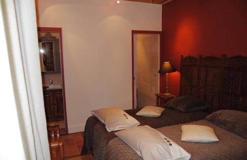 Tendu Bed & Breakfast | chambre twin avec vue sur parc