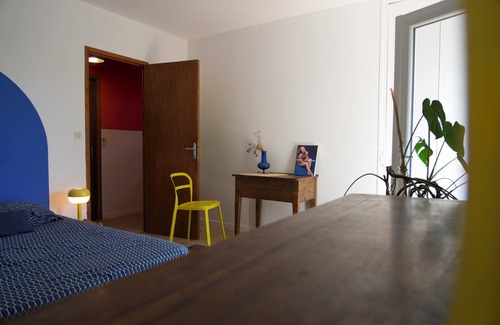 Quissac Bed & Breakfast | Chambre Valentine - Ferme Noosphère