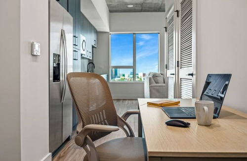 Channel District Apartment | Channelside High Rise | Perfect for Remote Work!