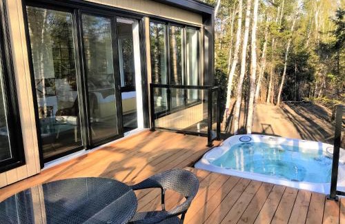 Les Eboulements Ski Chalet | Charlevoix expérience thermale en pleine nature - Suites Nature Charlevoix - Suite #2