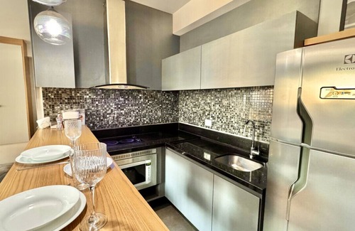 Matriz Apartment | Charm and comfort in front of the mall Parking space included