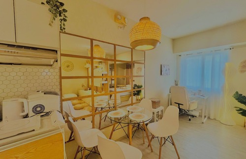 CSJDM Condo | Charm Soleil Staycation- Cozy & Aesthetic, 1BR, Pool, WiFi+Netflix & Walk to SM