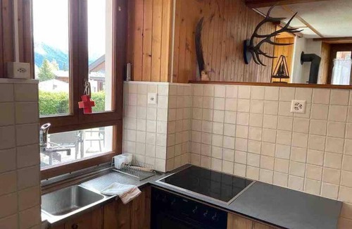 Champex-Lac Apartment | Charmant 2,5 pièces avec jardin à 2 pas du lac