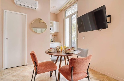 Quartier de la Plaine-de-Monceaux Apartment | Charmant appartement climatisé - Paris 17, design