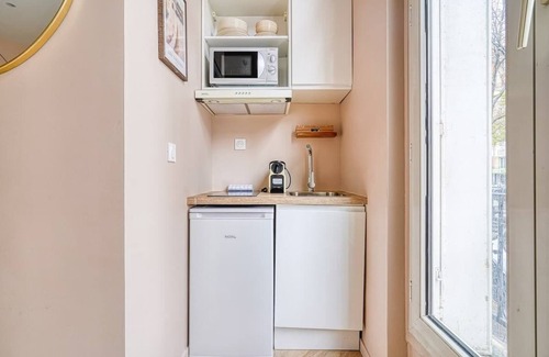 Quartier de la Plaine-de-Monceaux Apartment | Charmant appartement climatisé - Paris 17, design