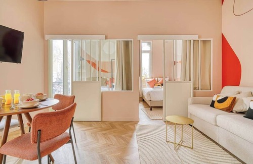 Quartier de la Plaine-de-Monceaux Apartment | Charmant appartement climatisé - Paris 17, design