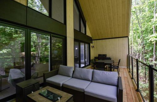 Pont-Rouge Ski Chalet | Charmant Boisé - Nature spa et sauna