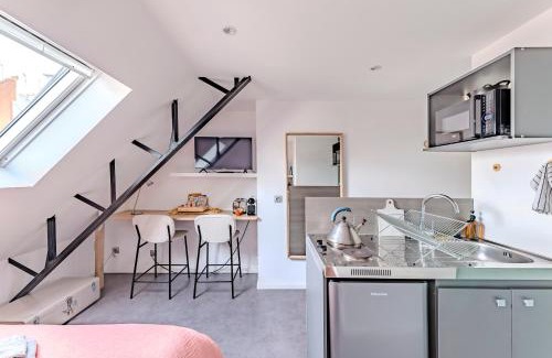 Colombier - Champ de Mars Apartment | Charmant studio à deux pas de la gare - Le Nichoir
