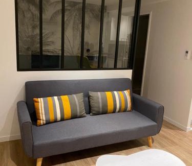 Arbonne Apartment | Charmant studio climatisé avec chambre séparée, à 3 kms de Biarritz et Bidart