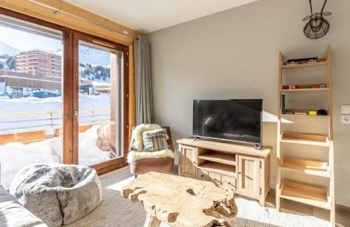 Plagne Centre Apartment | Charmant T3 avec balcon, proche pistes, parking inclus - FR-1-351-235