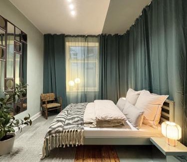 Neustadt Apartment | Charmante Altbauwohnung am Park und Messe