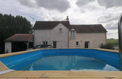 Rilly-sur-Vienne House | Charmante maison avec piscine et grand jardin en Touraine, proche châteaux de la Loire et Futuroscope - FR-1-381-481