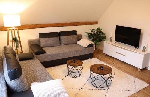 Erbach Apartment | charmantes Apartment mit voll ausgestatteter Küche, Kingsize-Betten, Billard & Tischkicker
