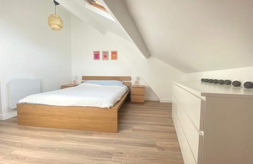 Brie-Comte-Robert Apartment | Charment Duplex en Centre Ville