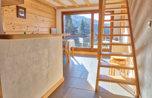Notre-Dame-de-Bellecombe Apartment | Charming renovated duplex with view, 4 people