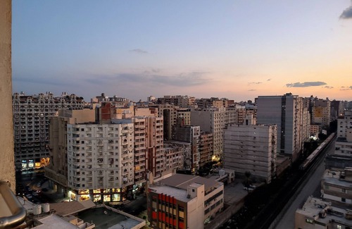 Sidi Jabir Apartment | Charming 3-Bedroom Apartment in Alexandria with City View