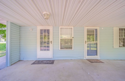 Perkinsville Apartment | Charming 1-bedroom apartment in rural Anderson with AC, WiFi, Closento casino