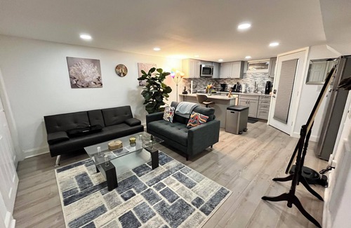 Trumbull Apartment | Charming 1-bedroom apartment in delightful Trumbull with AC and many amenities