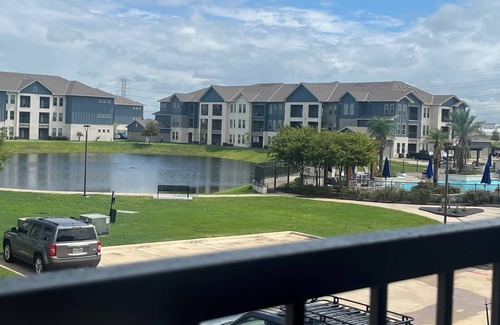 Baytown Apartment | Charming 1-bedroom apartment in Baytown with lake views , fitness room, WiFi