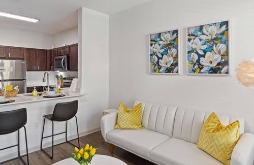Frisco Apartment | Charming 1-bedroom apartment in Frisco with WiFi, fitness room, AC, Work Space.