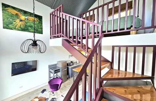 Poas Volcano National Park Ski Chalet | Charming 1-bedroom chalet in lush Poas with cascading pools & raw nature WiFi