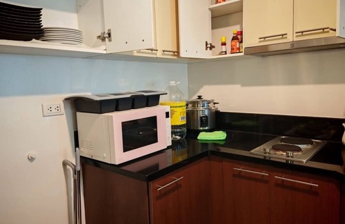 Pinagsama Condo | Charming 1 bedroom condo in delightful Taguig with AC, WiFi, fitness room